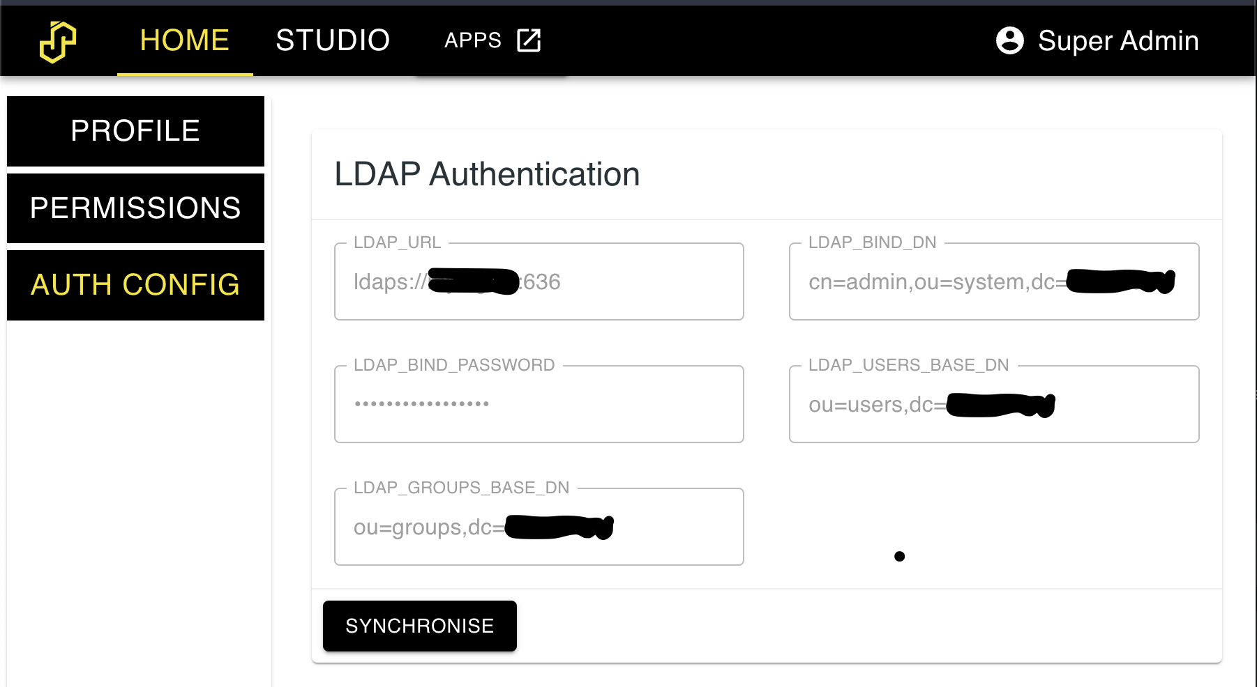 LDAP in SASjs